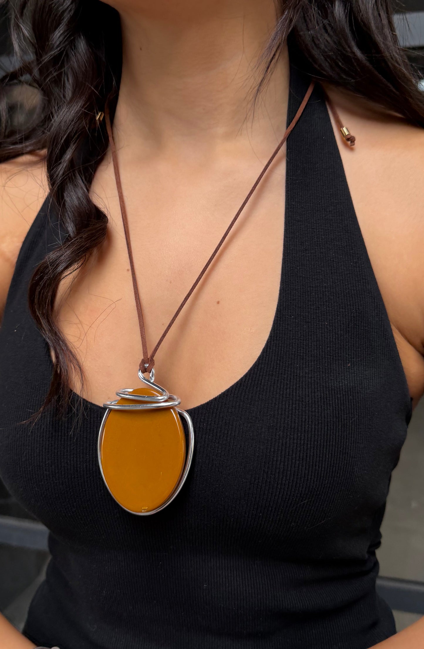 COLLAR GAMUZA XL