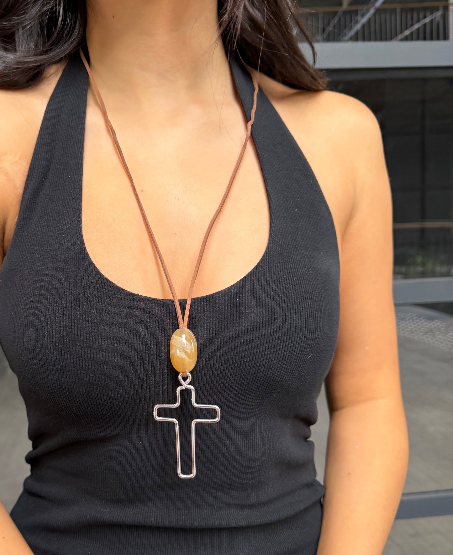 COLLAR GAMUZA