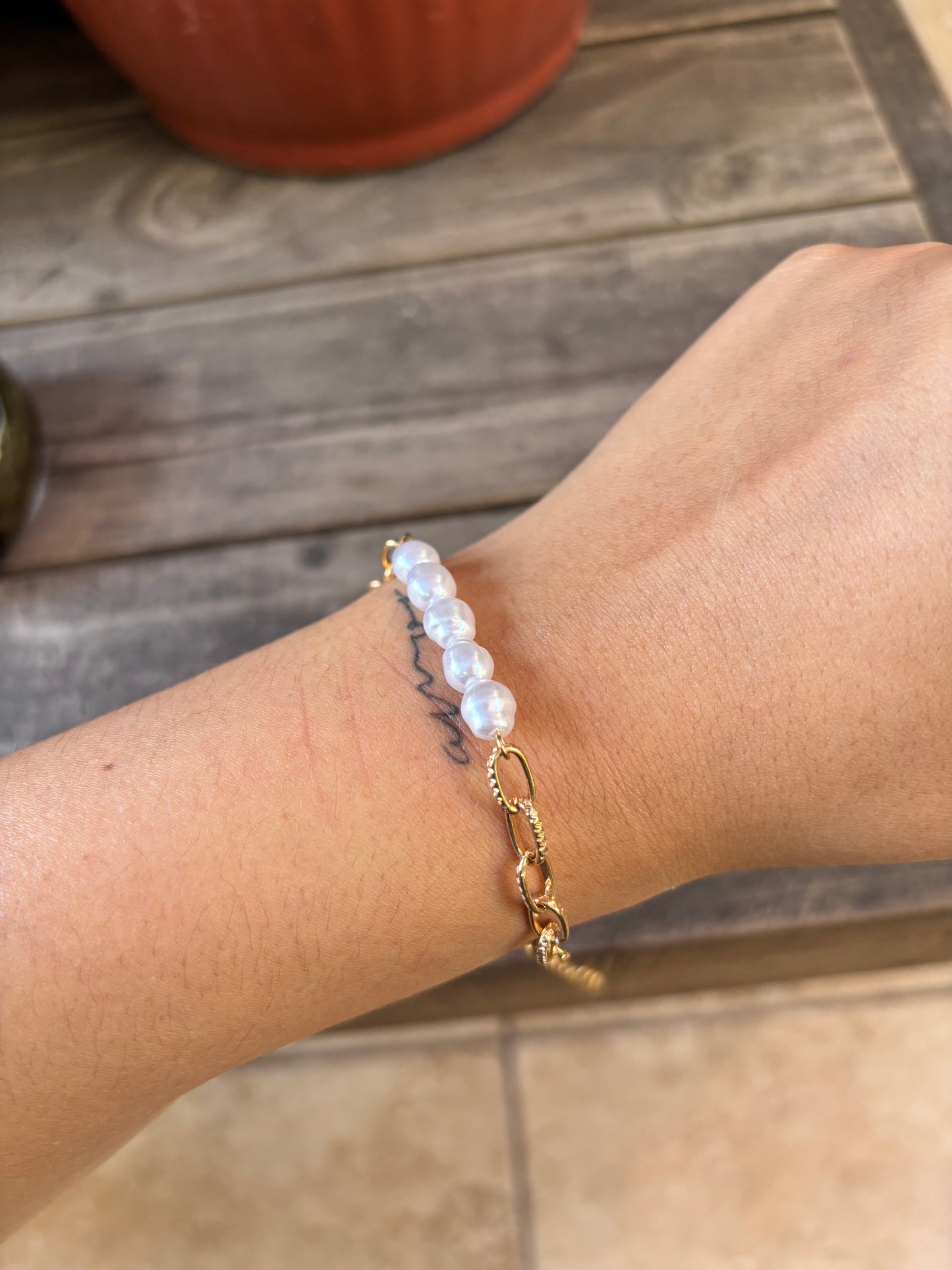 PULSERA PERLAS