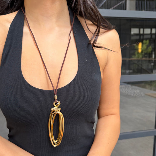 COLLAR GAMUZA