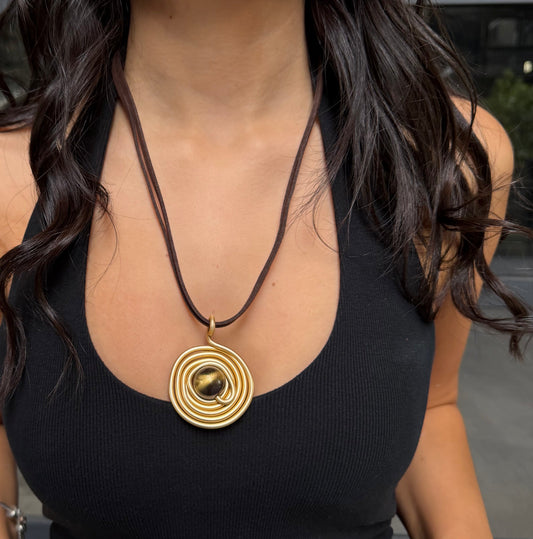 COLLAR GAMUZA