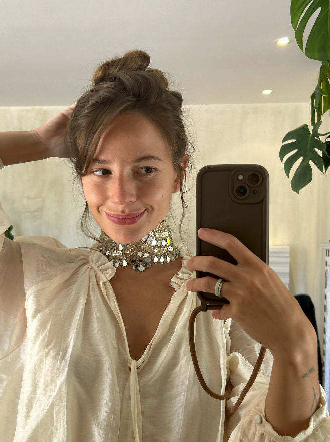 CHOKER DORADO