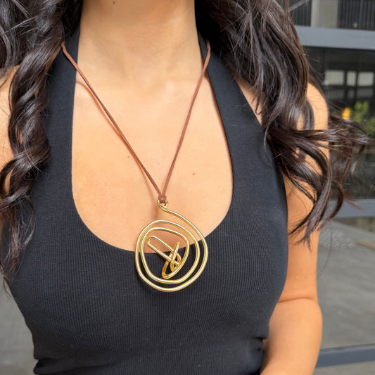 COLLAR GAMUZA