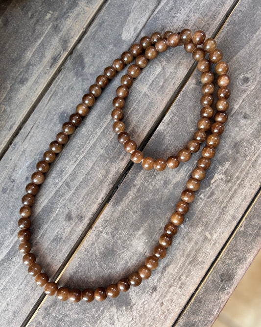 COLLAR CALA LARGUE CAFÉ MORO